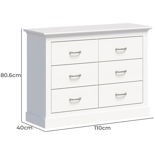 Noelle 6 Drawer Chest