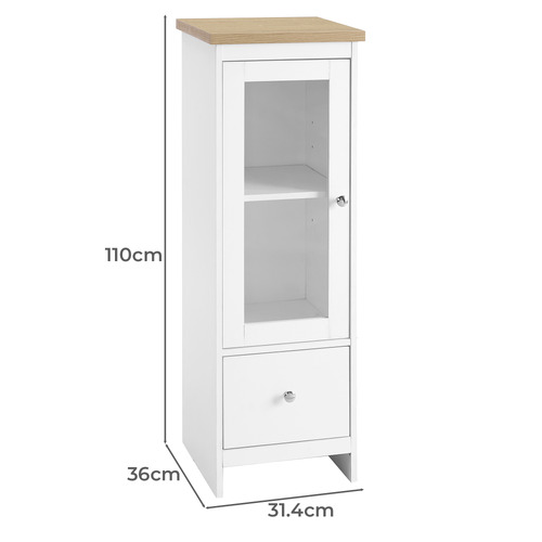 Delaney 1 Drawer 1 Door Cupboard