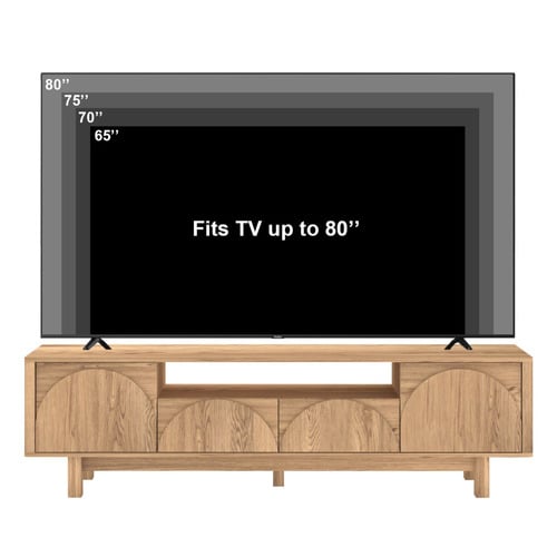 Keaton 2 Door 2 Drawer Entertainment Unit
