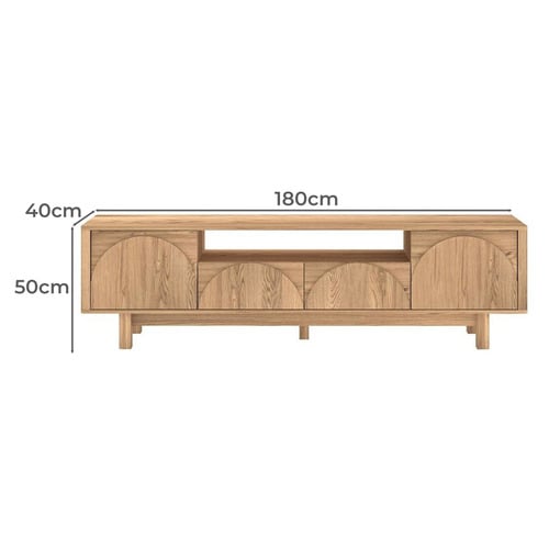 Keaton 2 Door 2 Drawer Entertainment Unit