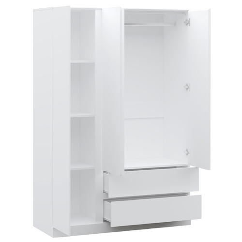 Alliona  3 Door 2 Drawer Wardrobe
