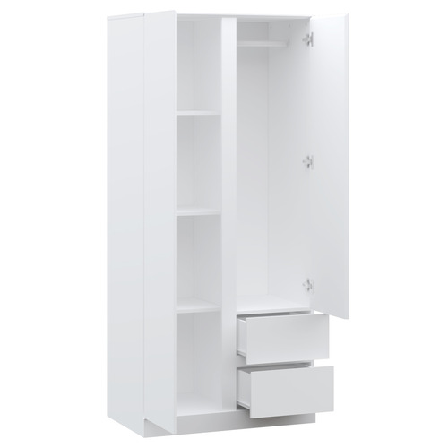 Alliona  2 Door 2 Drawer Wardrobe