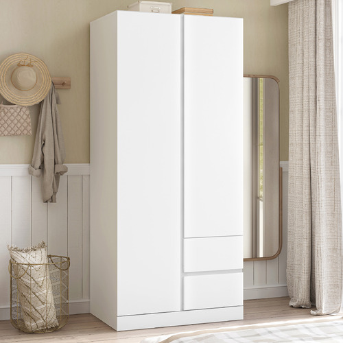 Alliona  2 Door 2 Drawer Wardrobe
