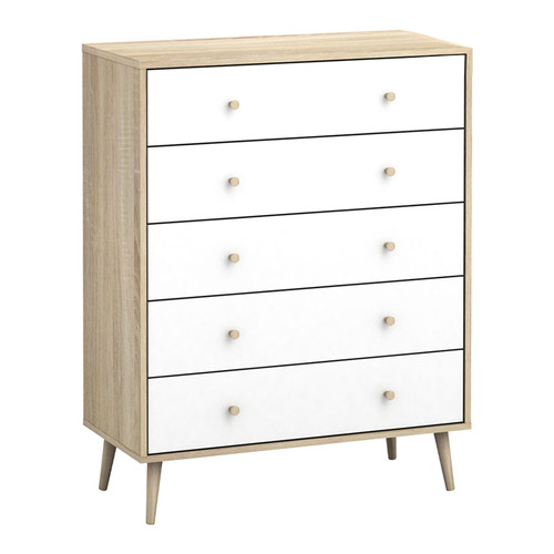 Evander 5 Drawer Tallboy