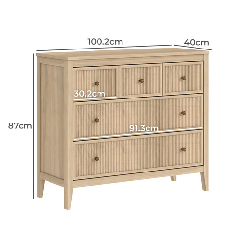 Perkins 5 Drawer Chest