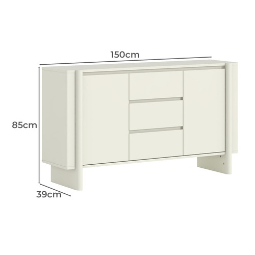 Bradly 3 Drawer Buffet