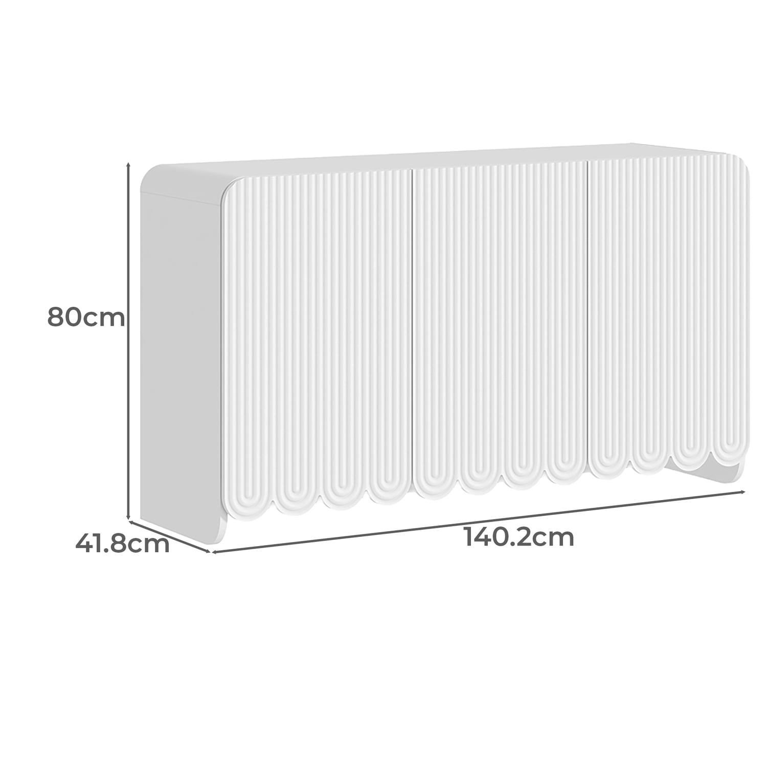 Zaria 3 Door Sideboard
