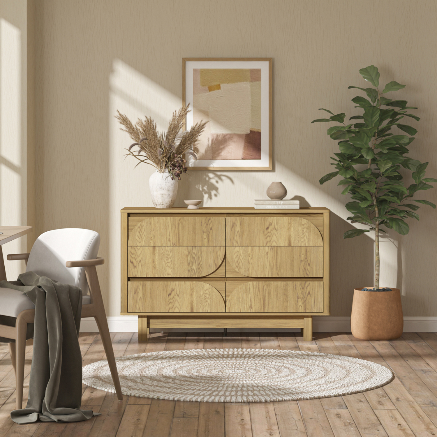 Saskia 6 Drawer Chest