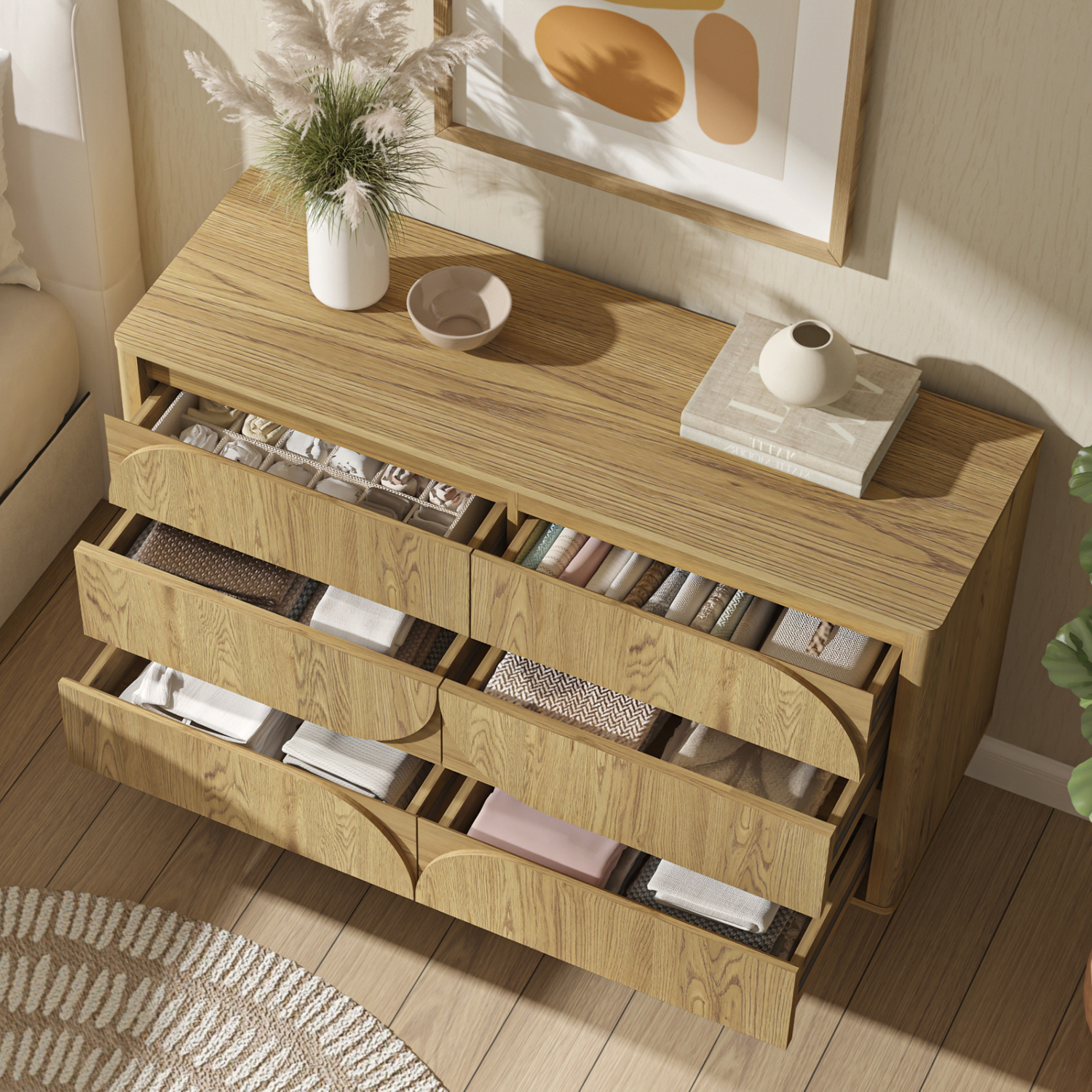 Saskia 6 Drawer Chest