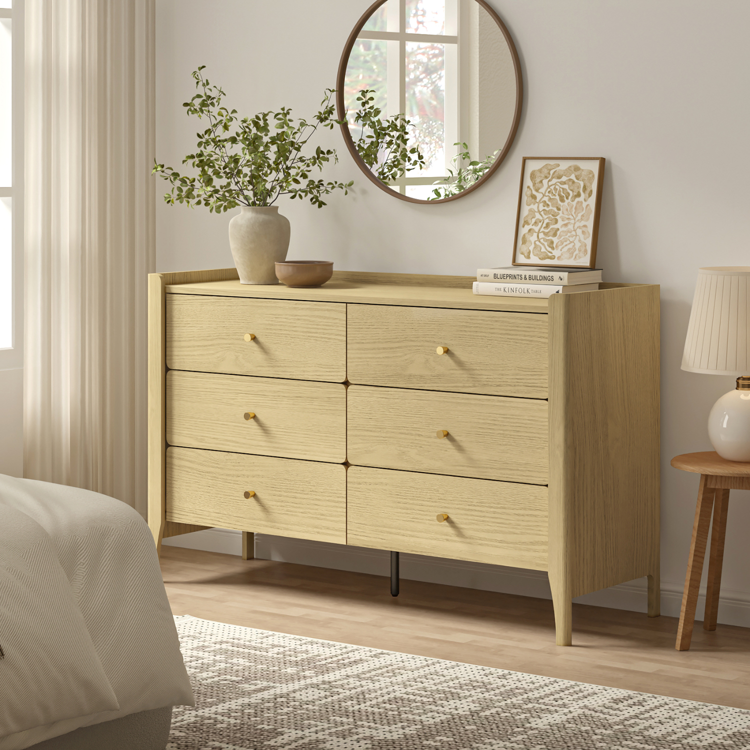 Leanne 6 Drawer Chest