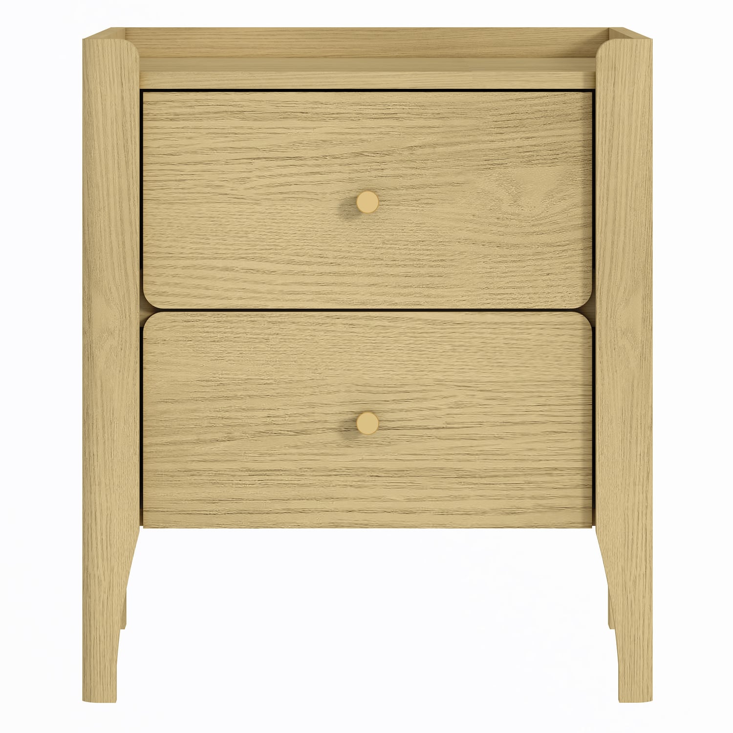 Leanne 2 Drawer Bedside Table