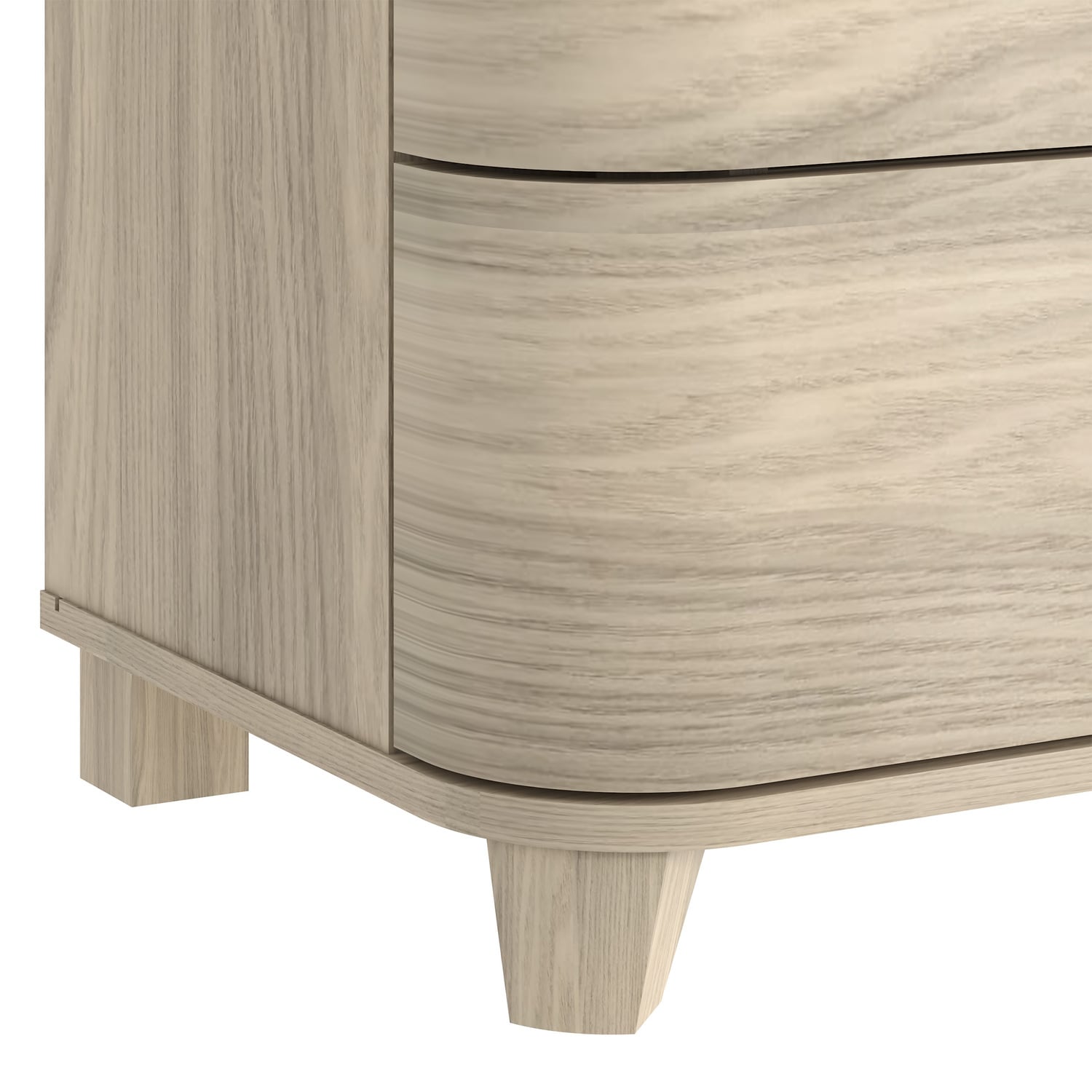 Severin 2 Drawer Bedside Table