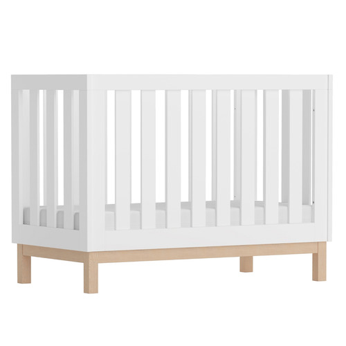 Babyrest 2 Piece White Bailey Cot & Chest of Drawers Set