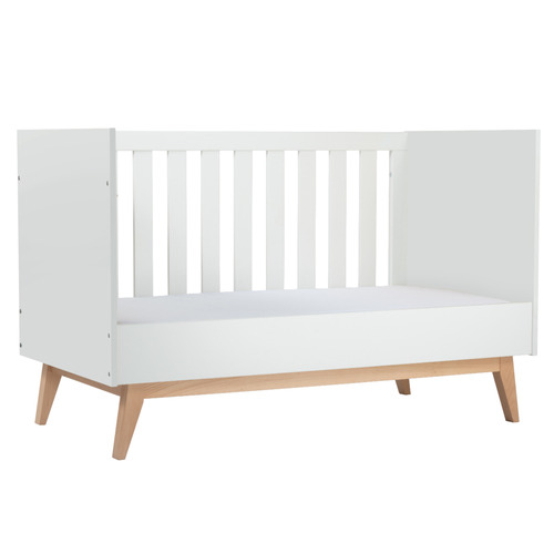 Babyrest 2 Piece White Tommi Cot & Chest of Drawers Set Temple & ster
