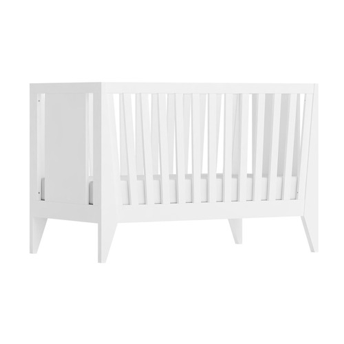 Babyrest Franka Malaysian Oak Wood Cot