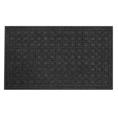 Charcoal Blocks Eco Doormat
