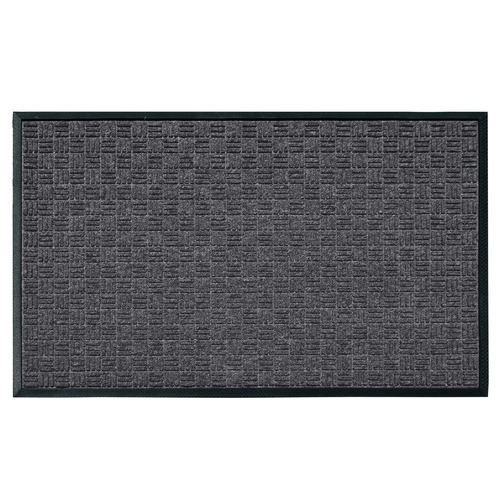 Matfx Charcoal Bantry Rubber Doormat | Temple & Webster