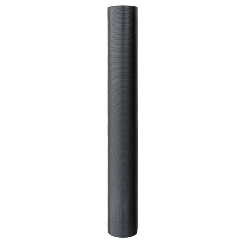 Black Ribbed Rubber Mat