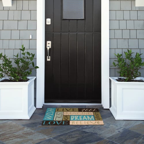 Multi-Coloured Dream Coir Doormat