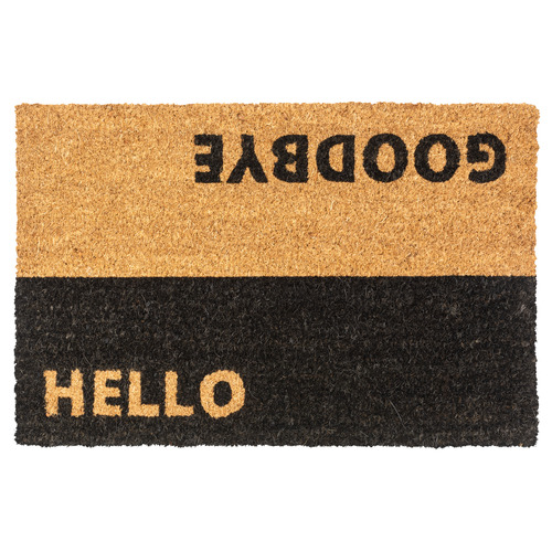 Matfx Natural Hello Coir Doormat | Temple & Webster