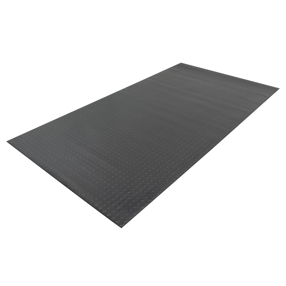 Black Studded Rubber Mat