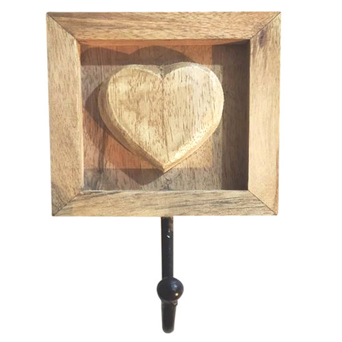 Artisan&Co Single Heart Wall Hook Temple & Webster
