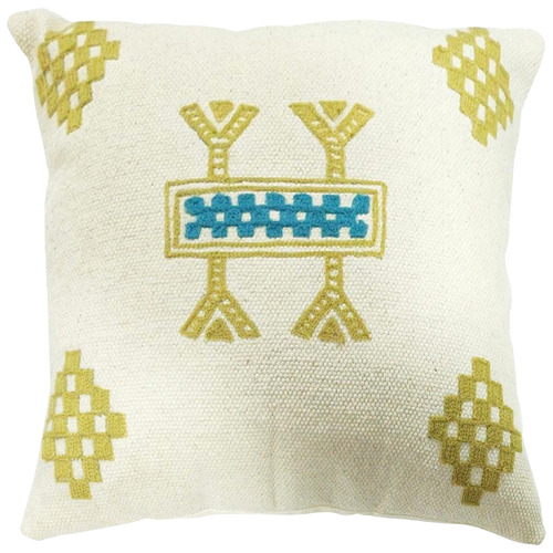 Cream Kilim Cotton Cushion