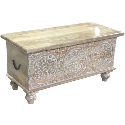 Morar Mango Wood Storage Box Temple & ster