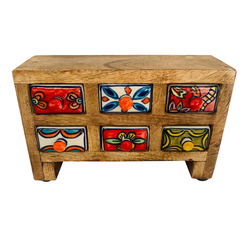 6 Drawer Jewellery Box