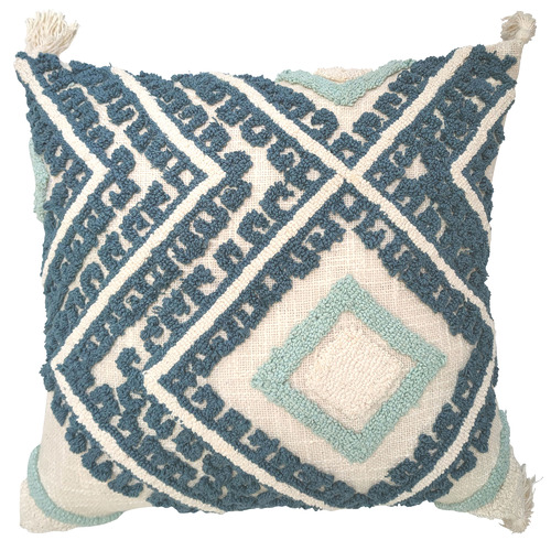 Tufted Diamond Cotton Cushion