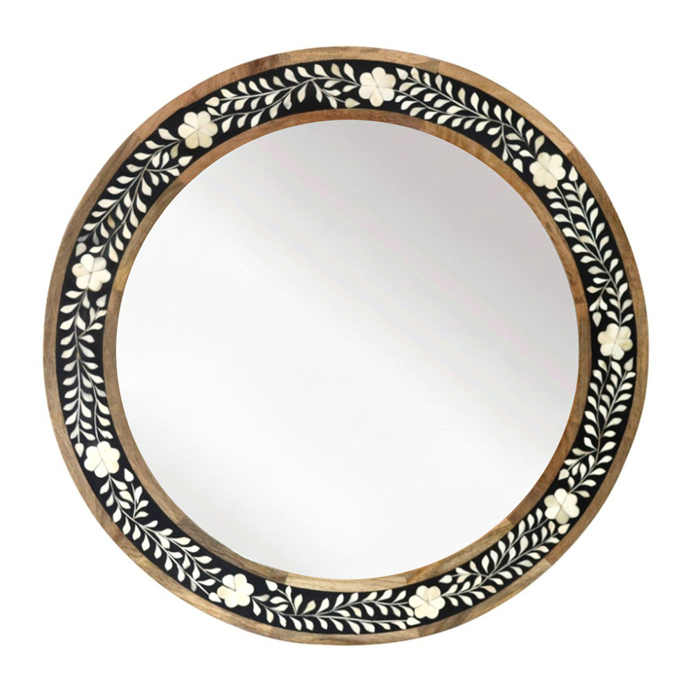 Amir Mango Wood Wall Mirror