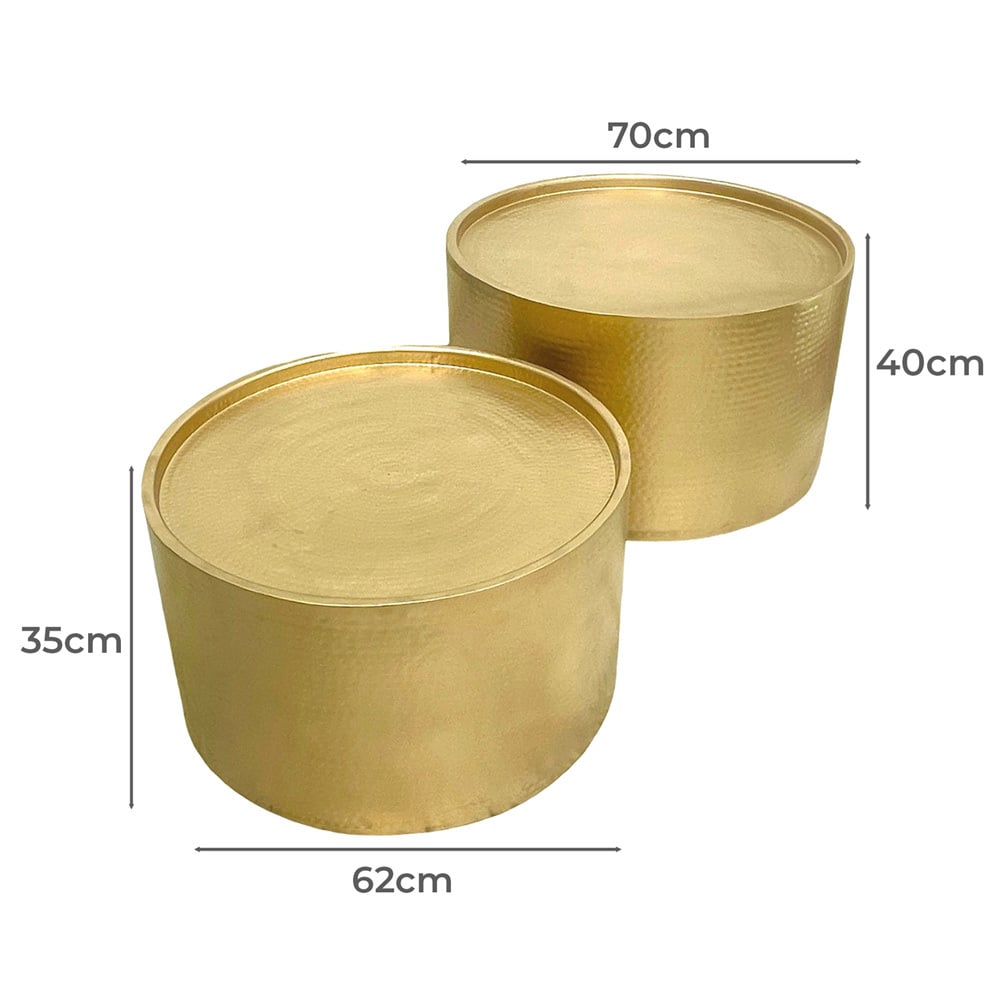 2 Piece Gaia Coffee Table Set