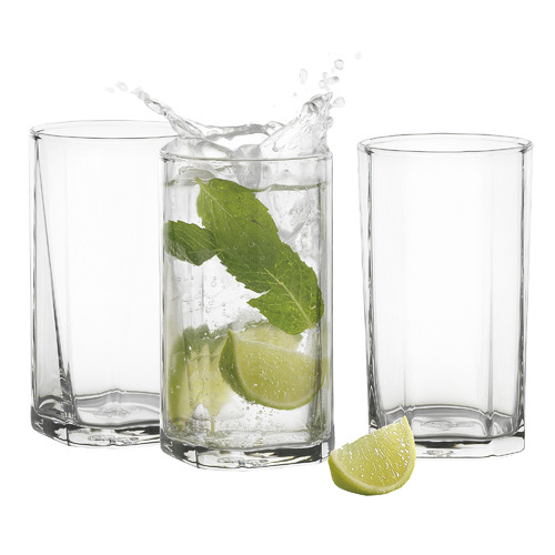 Ocean Pyramid 300ml Highball Glasses 