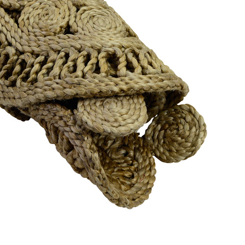 Circles Kerl Floral Jute Rug