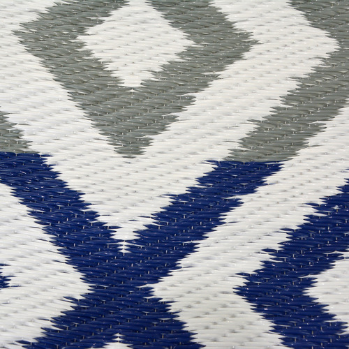 Blue & Grey Chatai Classic Reversible Rug