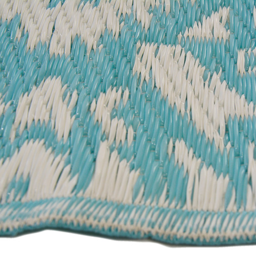 Sky Blue Chatai Classic Reversible Rug