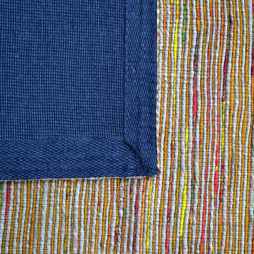 Natural & Gold Kerla Hand Woven Jute & Silk Rug