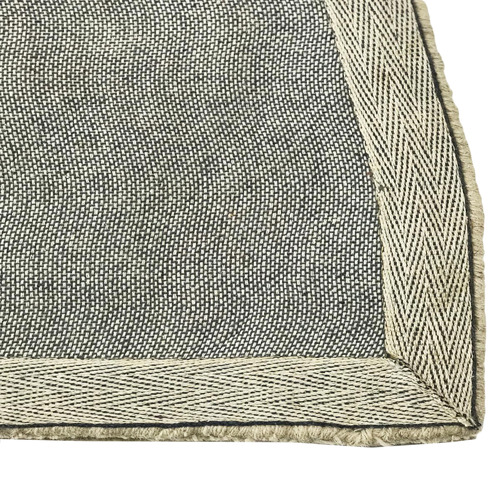 Beige Avolon Hand Woven Wool Round Rug