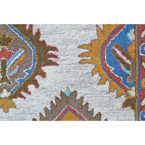 Beige Astre Hand-Tufted Cotton-Blend Rug