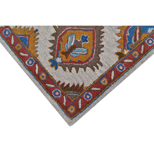 Beige Astre Hand-Tufted Cotton-Blend Rug