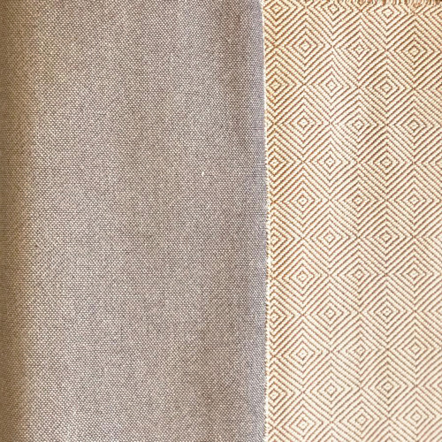 Diamond Hand-Woven Cotton Rug