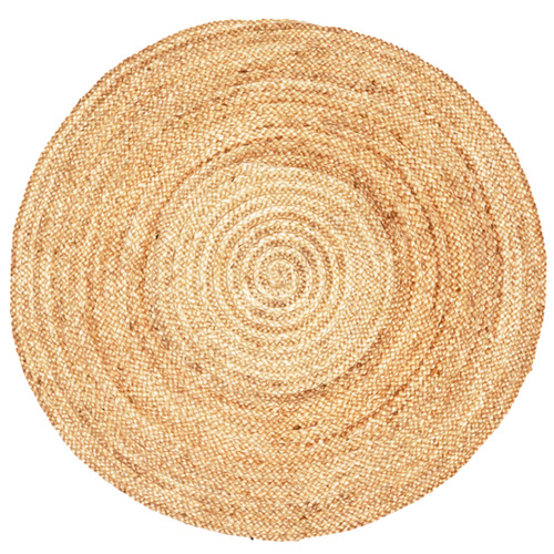 Natural Kerla Round Rug