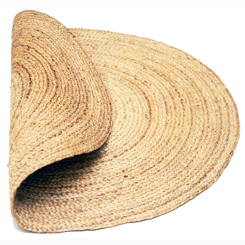 Natural Kerla Round Rug