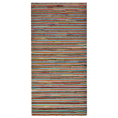 ArtisanDecor Multi-Coloured Vibrant Sweden Wool Reversible Rug | Temple ...