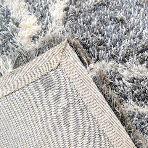 Grey Comfort Luxurious Handmade Wool Rug