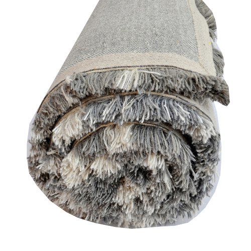 Grey Comfort Luxurious Handmade Wool Rug