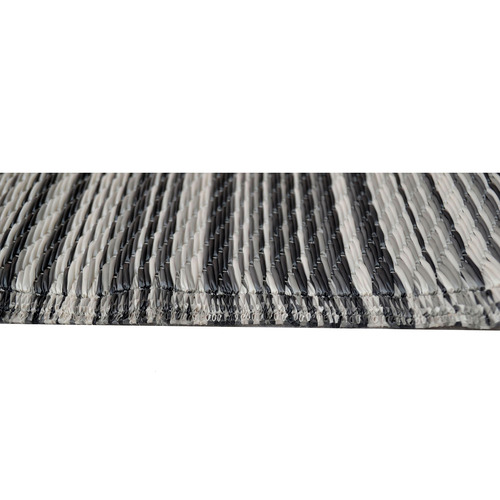 Grey Rondo Reversible Al Fresco Rug