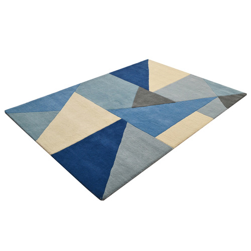 Blue-Prism-Hand-Tufted-Wool-Rug