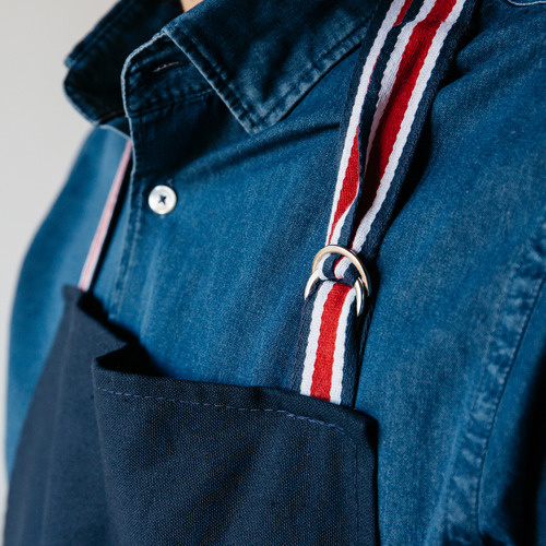 Blue Sommelier Bistro Cotton Apron