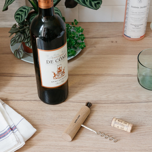 Natural Andree Jardin Oak & Horsehair Corkscrew
